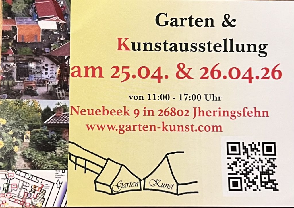 Mehr Informationen gibt es persönlich von der freien Gartenberaterin de Wolff www.freie-Gartenberatung.de von Garten und Kunst de Wolff für das raue Küstenklima in Wilhelmshaven , Cuxhaven, Friesland, Ostfriesland, Norddeich, Norden, Krummhörn, Hage, Berumbur, Großheide freie Gartenberatung Erna de Wolff aus Moormerland Ostfriesland Norddeutschland Niedersachsen Gartenplanung Beratung Gartenideen Garteninspiration von Erna de Wolff Gartenberatung Moormerland und Gartenplanung Ostfriesland Gartengestaltung in Niedersachsen Im Schaugarten Garten und kunst in Ostfriesland zeigt Gartenexperte viele Gartenideen